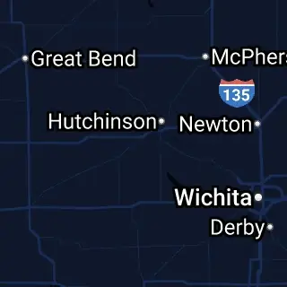 Reno County, KS Map