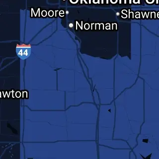 Garvin County, OK Map