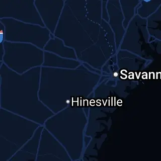 Bryan County, GA Map