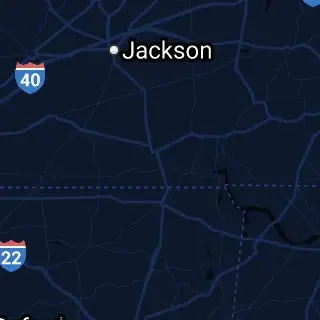 McNairy County, TN Map