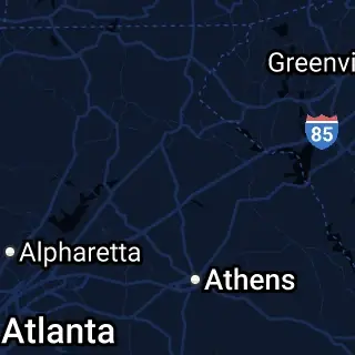 Banks County, GA Map