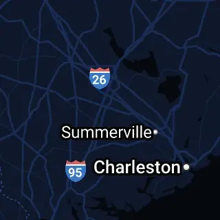Dorchester County, SC Map