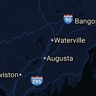 Kennebec County, ME Map