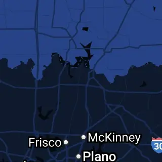 Grayson County, TX Map