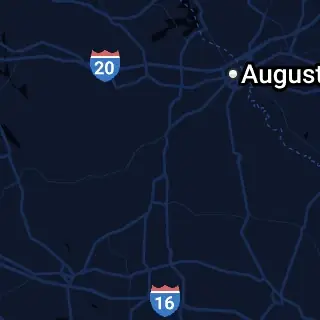 Jefferson County, GA Map