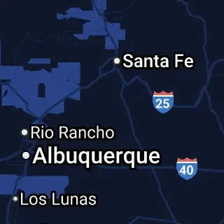 Santa Fe County, NM Map