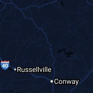 Van Buren County, AR Map