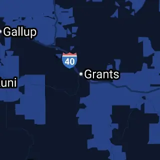 Cibola County, NM Map