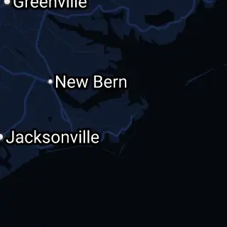 Carteret County, NC Map