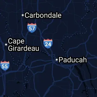 Massac County, IL Map