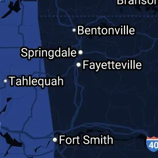 Washington County, AR Map