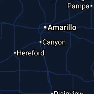 Randall County, TX Map