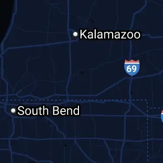 St. Joseph County, MI Map