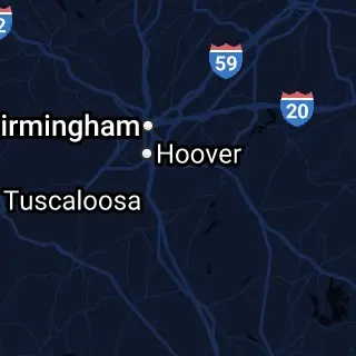 Shelby County, AL Map