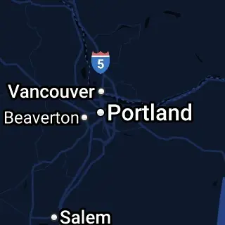 Multnomah County, OR Map