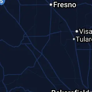 Kings County, CA Map