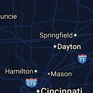 Montgomery County, OH Map