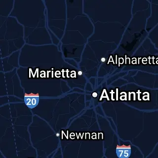 Cobb County, GA Map