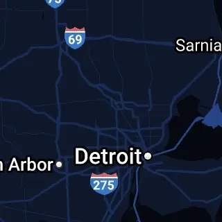 Oakland County, MI Map