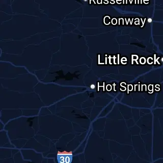Garland County, AR Map