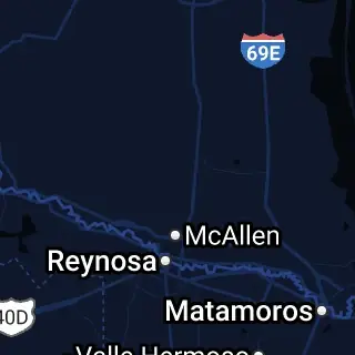 Hidalgo County, TX Map