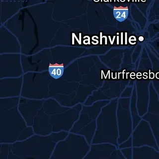 Hickman County, TN Map