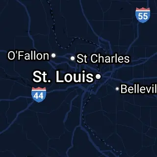 St. Louis County, MO Map