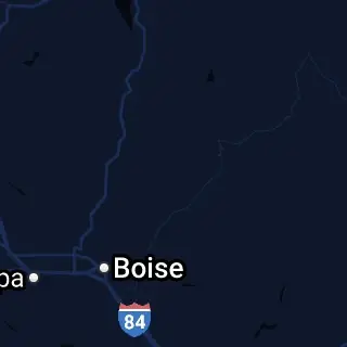Boise County, ID Map