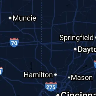 Preble County, OH Map