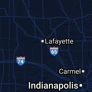 Tippecanoe County, IN Map