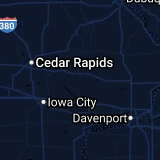 Cedar County, IA Map