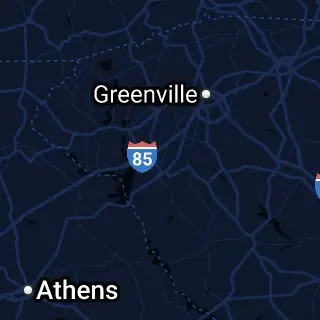 Anderson County, SC Map