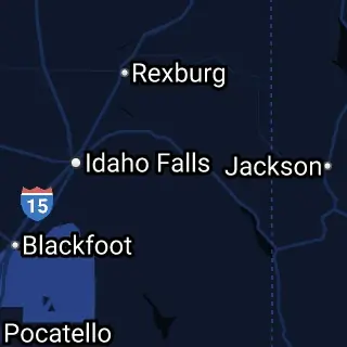 Bonneville County, ID Map