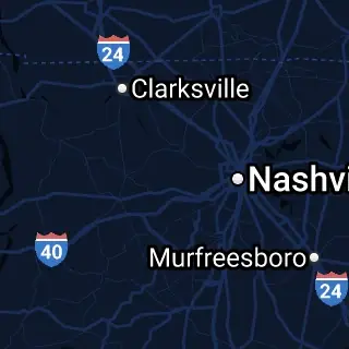 Cheatham County, TN Map