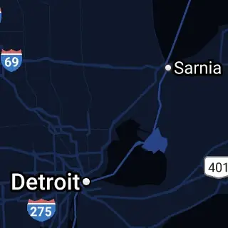 Macomb County, MI Map