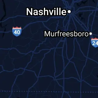 Maury County, TN Map