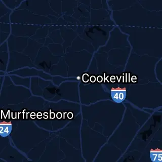 Putnam County, TN Map
