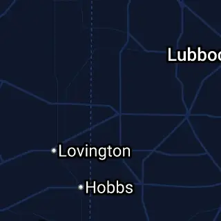 Yoakum County, TX Map