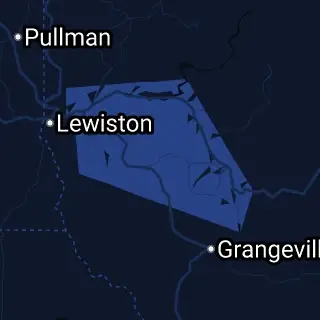 Lewis County, ID Map