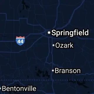 Christian County, MO Map