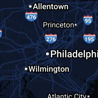 Philadelphia County, PA Map