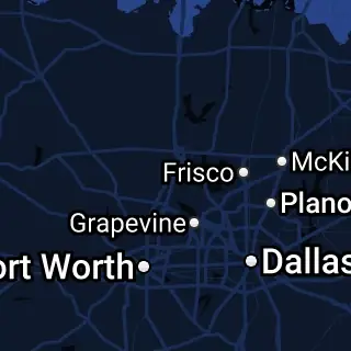 Denton County, TX Map