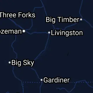 Park County, MT Map