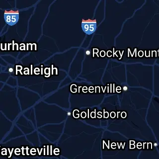 Wilson County, NC Map