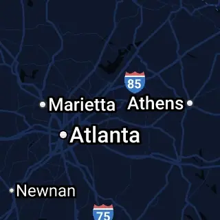 Gwinnett County, GA Map