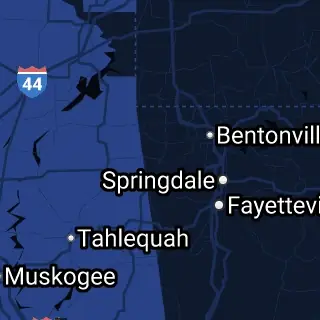 Benton County, AR Map
