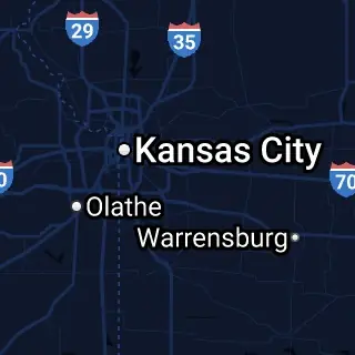 Jackson County, MO Map
