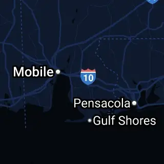Baldwin County, AL Map