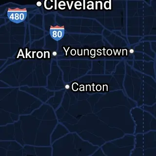 Stark County, OH Map