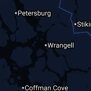 Wrangell County, AK Map